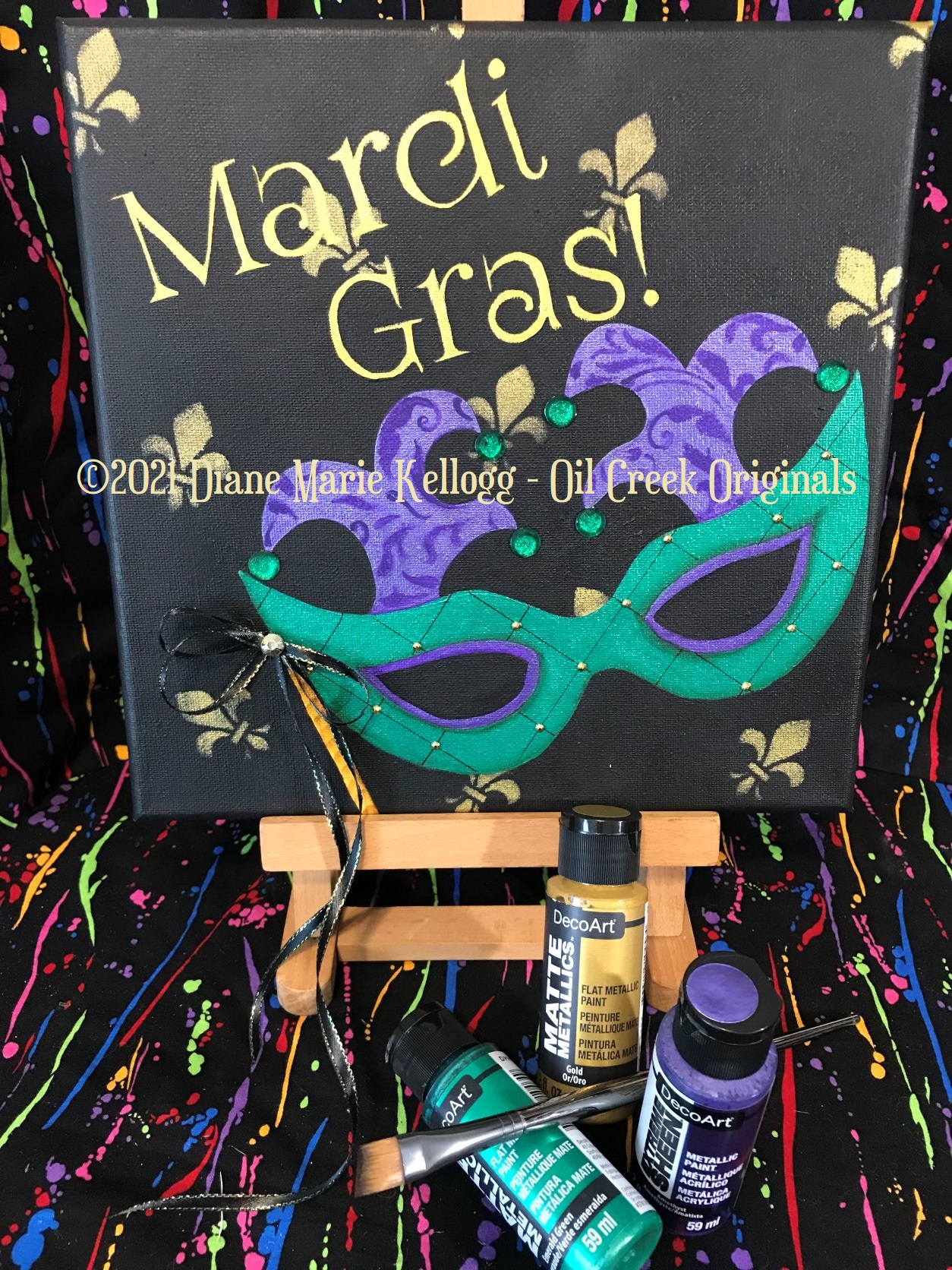 Mardi Gras Mask - Product Image